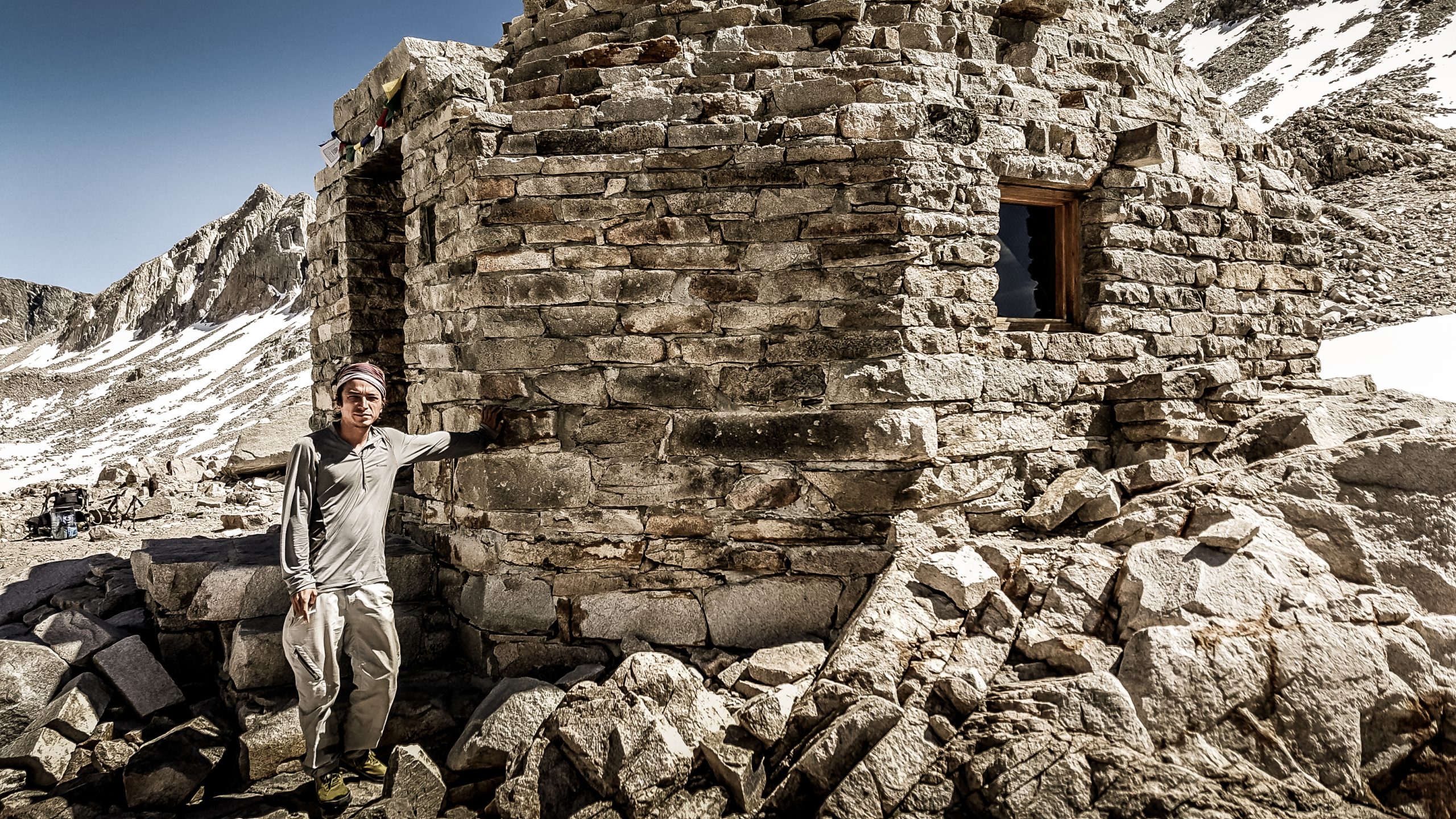 Holding Up the Muir Hut