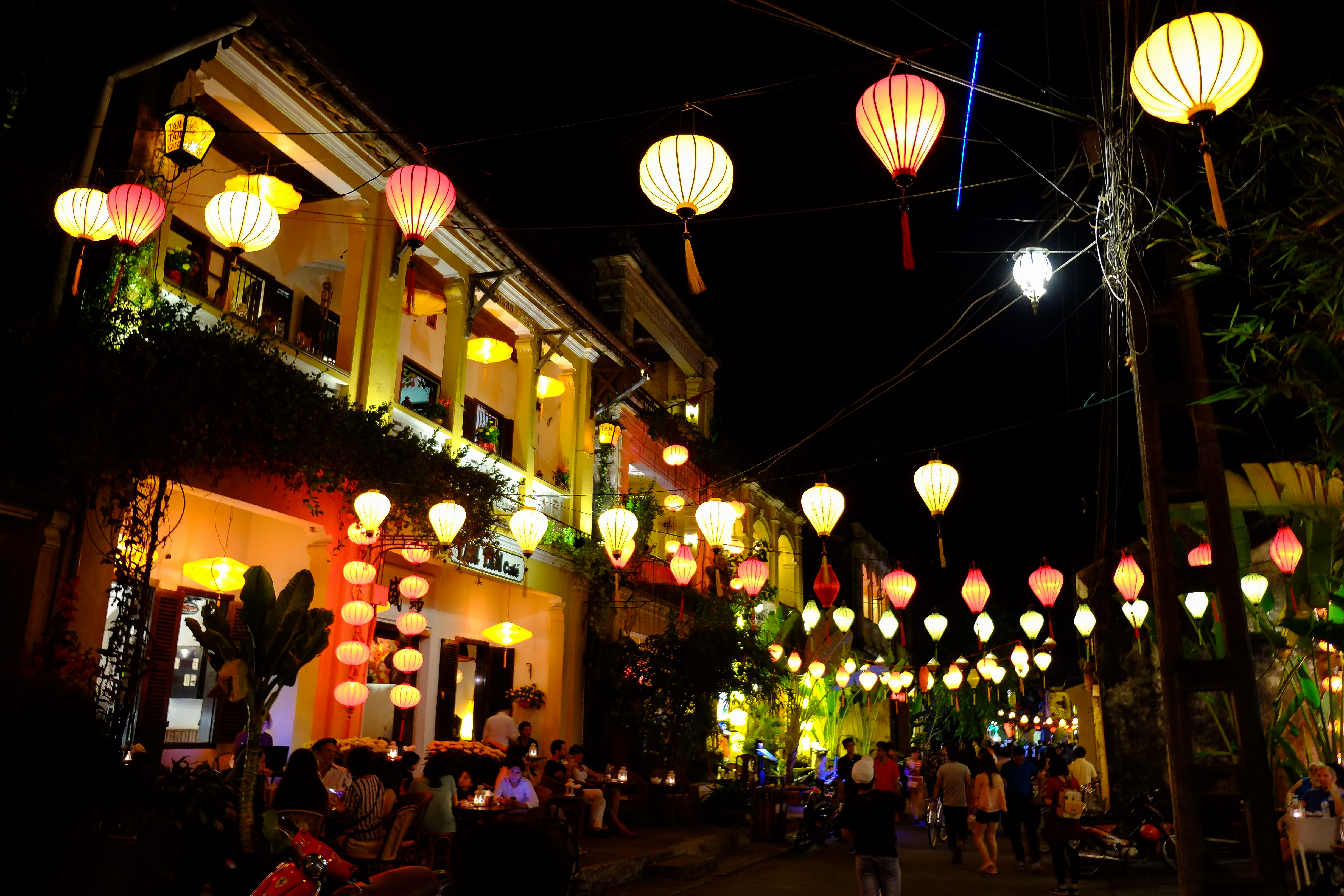 Restaurant with Lanterns