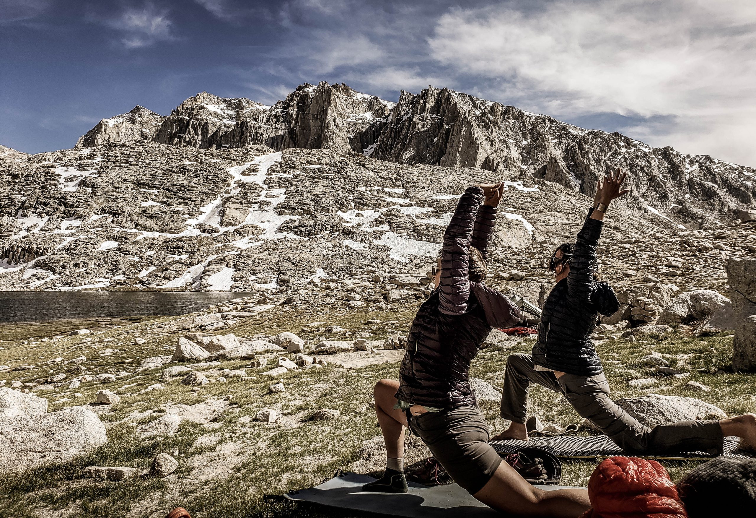 Yoga at Guitar Lake